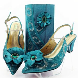 High Quality Italian design Shoes with Matching Bags Sets