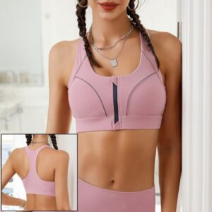 Yoga Crop Top Bras Solid Athletic Gym Fitness Shirt Sportswear