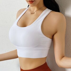 Yoga Shirts Running Gym Brassiere Push Up Sportswear