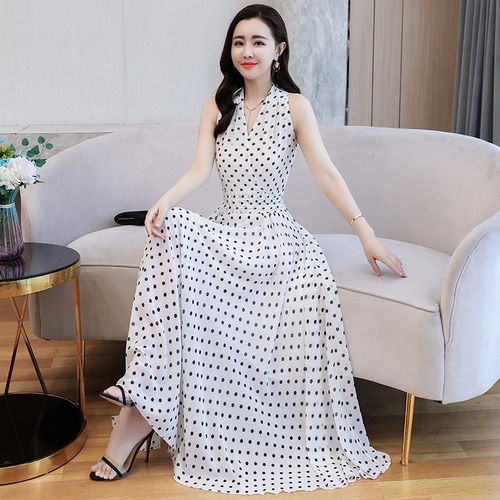 Sexy V-Neck Party Chiffon Dress - Image 4