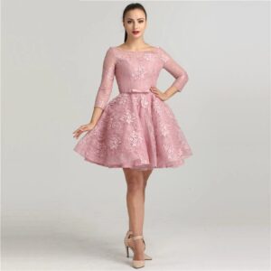 Fashion Lace Sexy Short Cocktail Party Dress