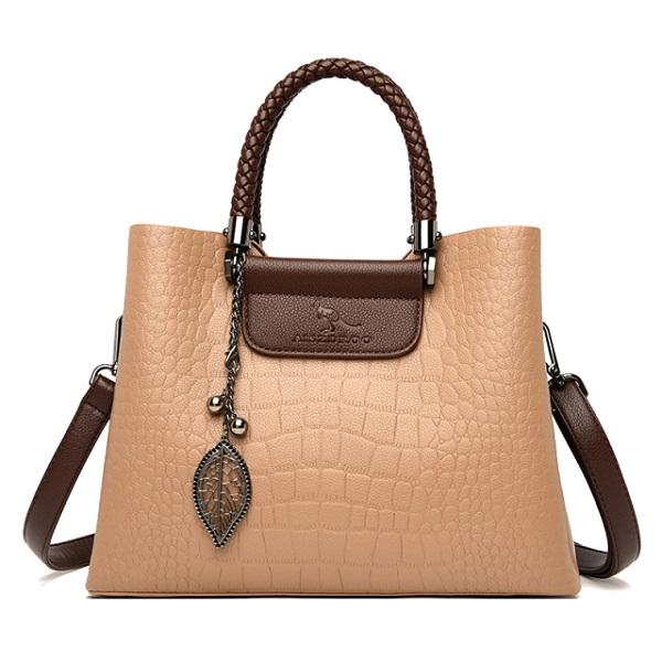 High Quality Leather Casual Handbags - Image 3