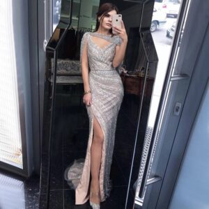 Luxury Mermaid Beading Elegant Evening Dresses