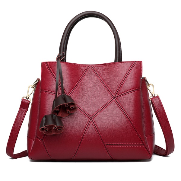 Retro Elegant Crossbody PU Leather Handbag - Image 3