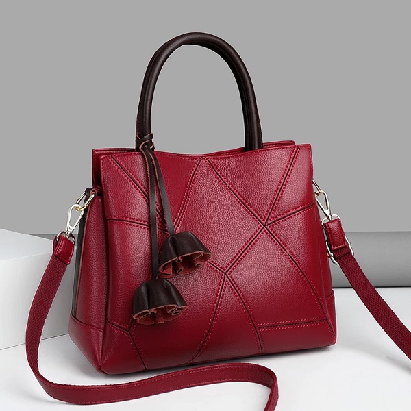 Retro Elegant Crossbody PU Leather Handbag - Image 4