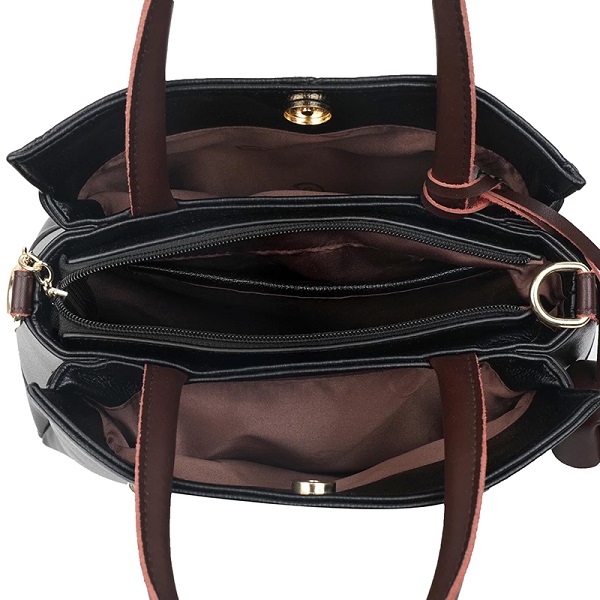 Retro Elegant Crossbody PU Leather Handbag - Image 8