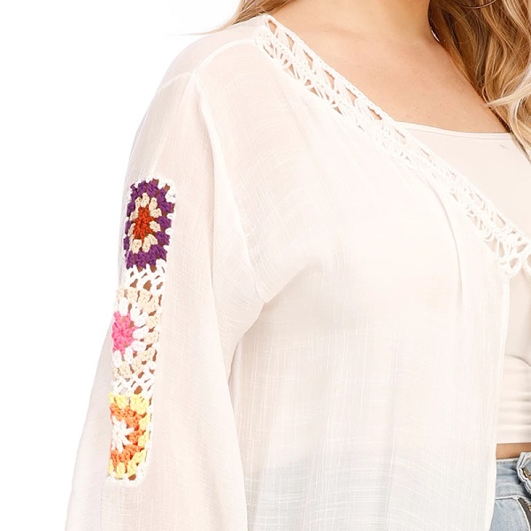 Plus Size Beach Cover Up Dress - Image 5