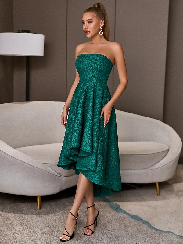 Elegant Fit and Flare Party Wear Dress