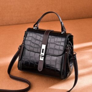 Fashion Exquisite Shopping PU Leather Chain Handbags