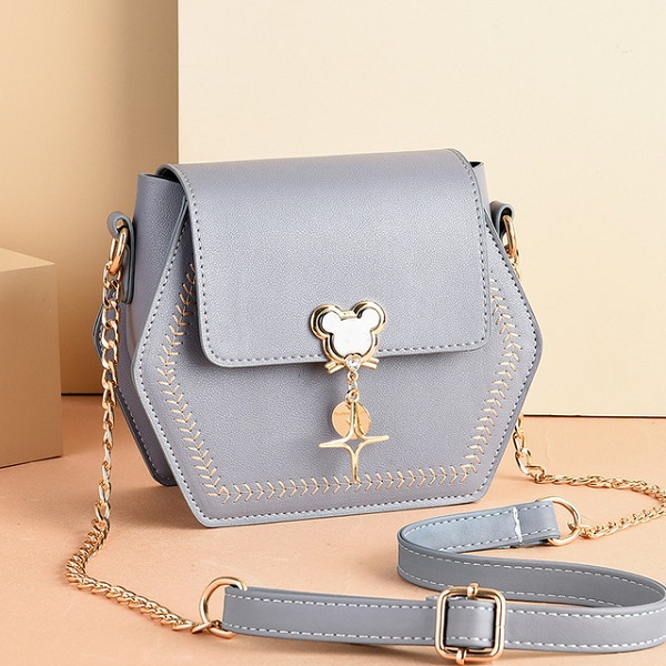 Small square PU Leather Crossbody - Image 2