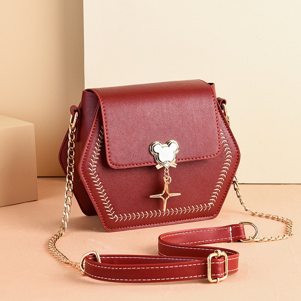 Small square PU Leather Crossbody - Image 4