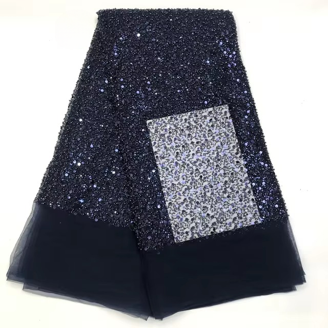 Elegant High Neck Long Sleeves Evening Floor-Length Maxi Dress - Image 4