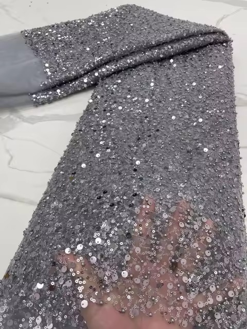 Elegant High Neck Long Sleeves Evening Floor-Length Maxi Dress - Image 6