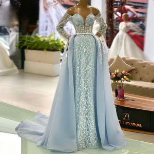 Elegant Off the Shoulder Wedding Evening Party Dress