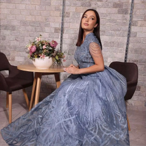 Elegant Sleeveless Aline Lace Evening Party Dress