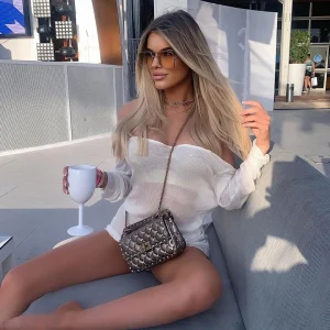 Bikini Crochet Tunic Knitted Beach Wear Swim Suit Cover Up