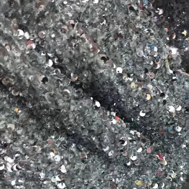 Elegant Sequin Velvet Dresses One Shoulder Long Sleeves Mermaid Dress - Image 16