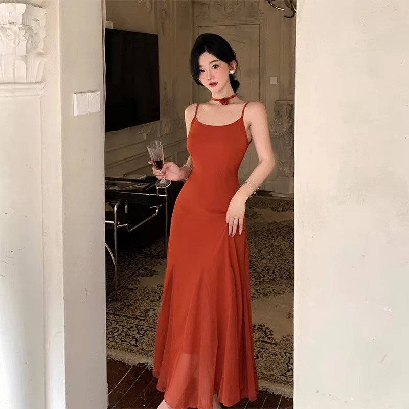 Vintage Short Sleeve Robe Party Prom Skinny Maxi Dress - Image 4