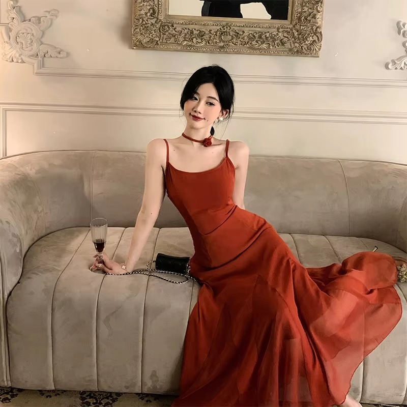 Vintage Short Sleeve Robe Party Prom Skinny Maxi Dress - Image 3