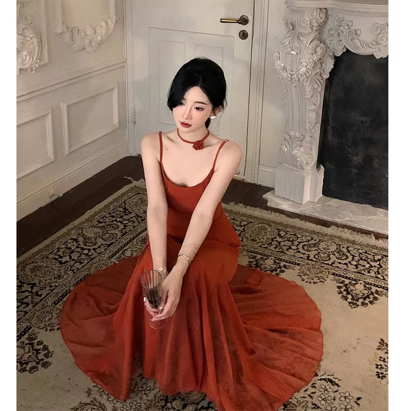 Vintage Short Sleeve Robe Party Prom Skinny Maxi Dress - Image 2