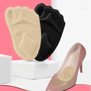 1Pair Heel Pad Forefoot Half Yard Mat Arch Soft High Heels Insert Insole Foot Orthopedic Heel Protector Shoe Cushion