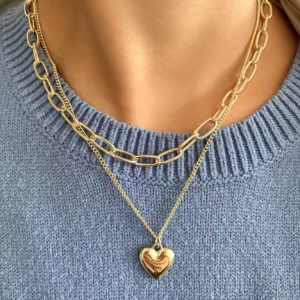 Aesthetic Vintage Layered Necklace Jewelry Accessories