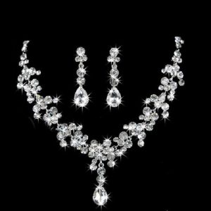 Austria Crystal Bridal Jewelery Set