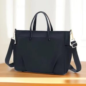 Neutral Fashion Document Carry Office Computer Handbag