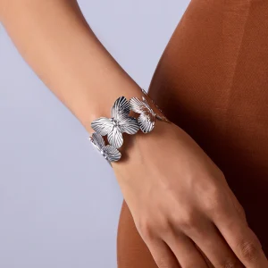 Butterfly Big Metal Butterfly Cuff Bracelets Jewelry Accessories
