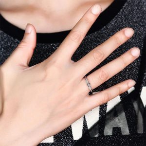 Butterfly Crystal Sweet Rhinestone Ring