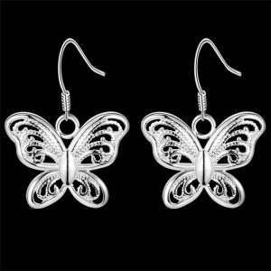 Butterfly Drop Earrings Jewelry