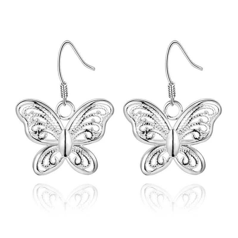 Butterfly Drop Earrings Jewelry - Image 2
