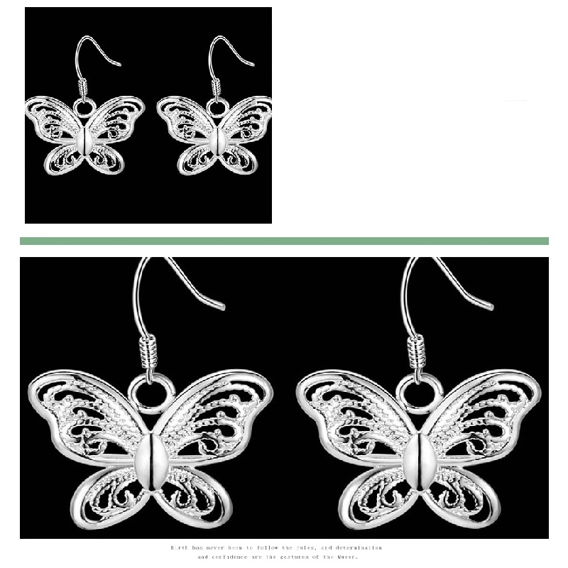 Butterfly Drop Earrings Jewelry - Image 3