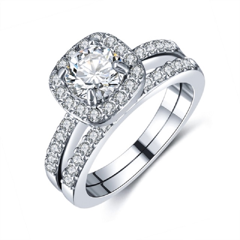Crystal Cubic Zirconia Ring - Image 2
