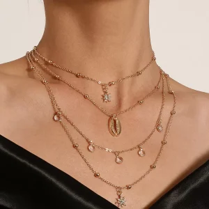 Daily Casual Alloy And Metallic Necklace Jewelry