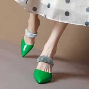 Elegant Round Toe Strange Style High Heels Outdoor Shoes Sandals