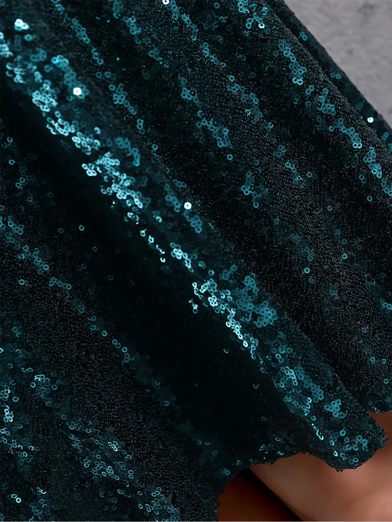 Elegant Sequin Medium Stretch Birthday Prom Long Maxi Dress - Image 52