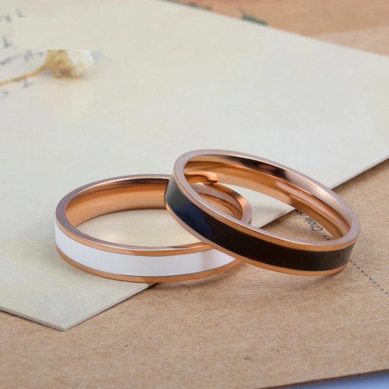 Fashion Charm Ceramic Party Wedding Ring - Image 5