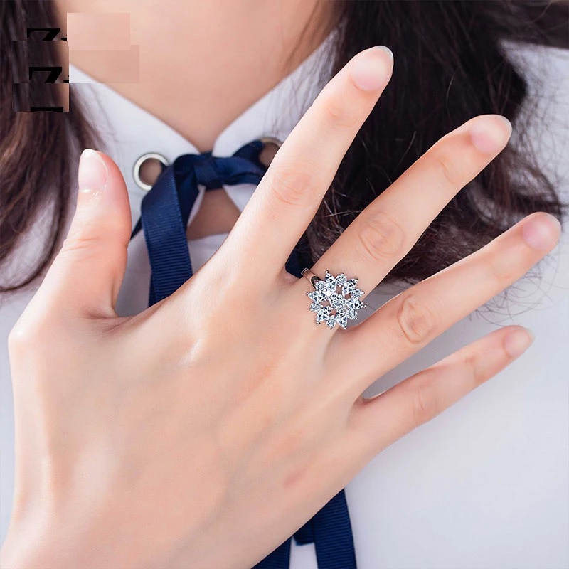 Fashion Charm Luxury Colorful Zircon Ring - Image 2