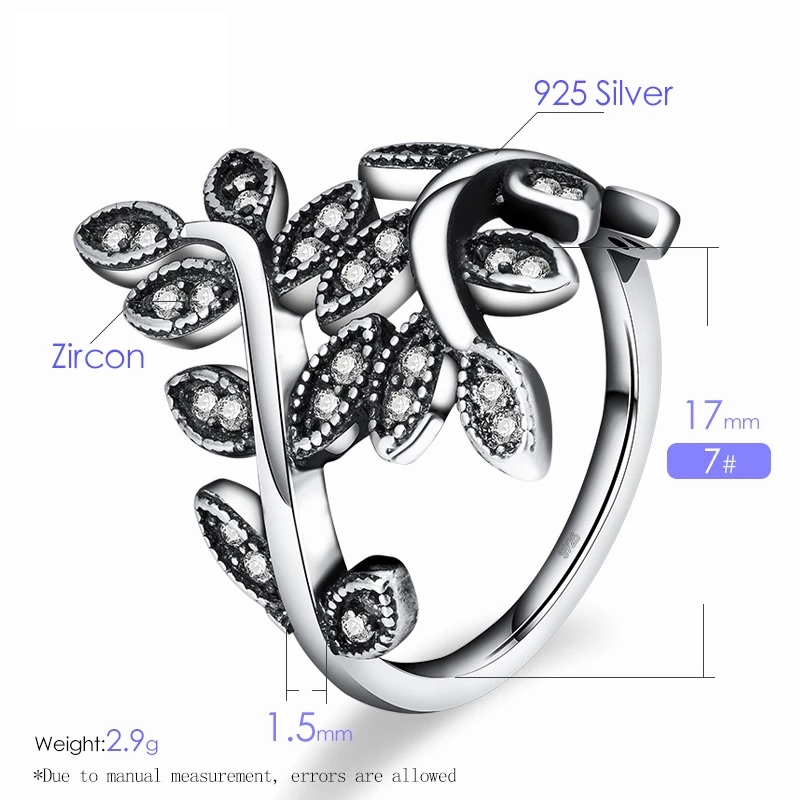 Fashion Classic Vintage Leaf Ring - Image 2