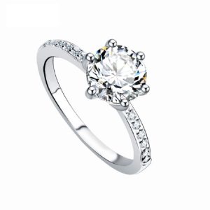 Fashion Crystal Wedding Ring