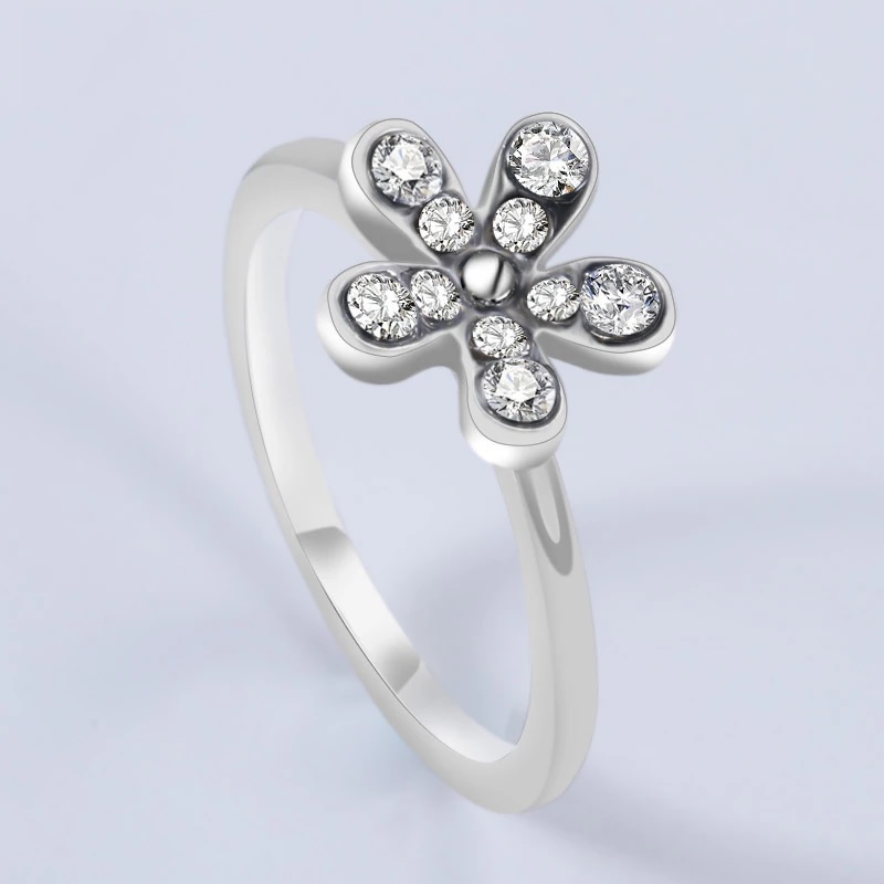 Fashion Flower Crystal Ring - Image 6