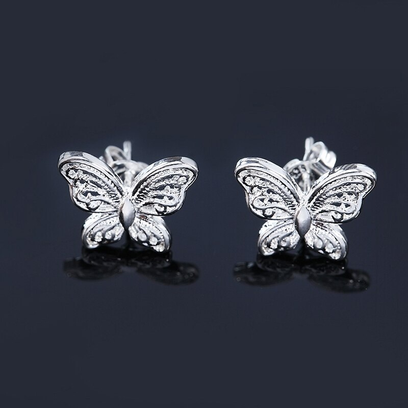 Fashion Hollow Small Butterfly Earrings