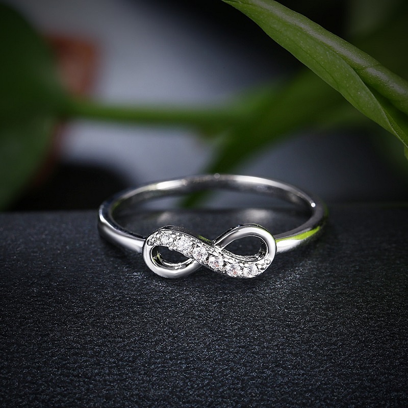 Fashion Infinity Crystal Statement Cross Party Ring - Image 6