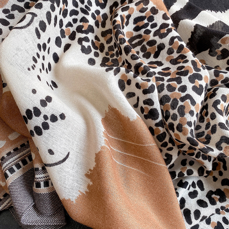 Fashion Leopard Print Scarves - Image 14