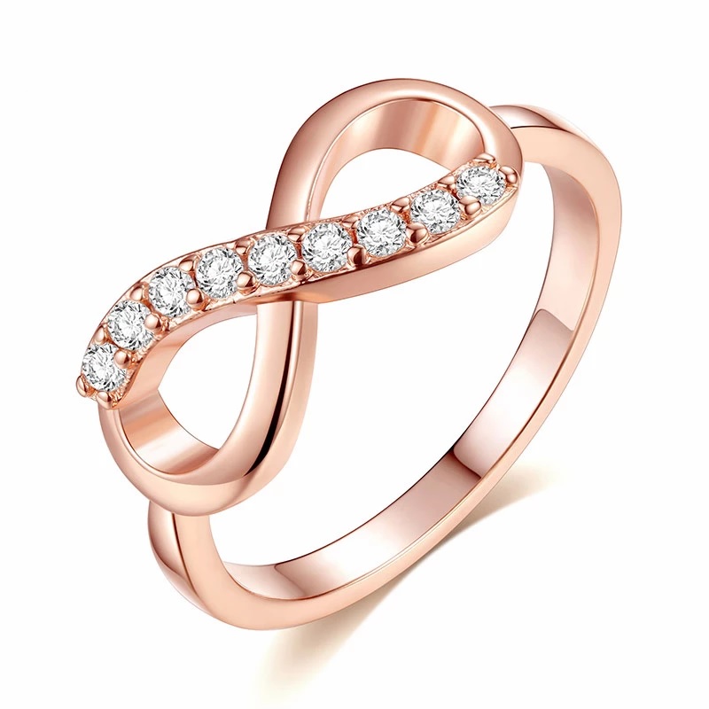 Fashion Luxury Metal Crystal Ring - Image 4