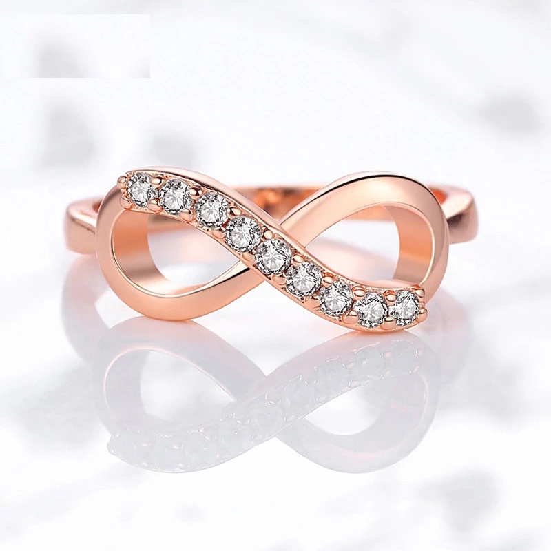 Fashion Luxury Metal Crystal Ring - Image 5
