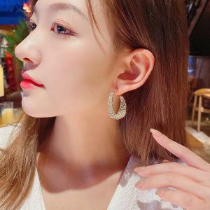 Fashion small high-end atmosphere decoration Earring
