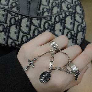 Hiphop Cross Vintage Punk Ring