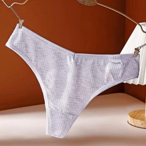 Lingerie Cotton Low-waist V Waist G String Thong Underwear Panties